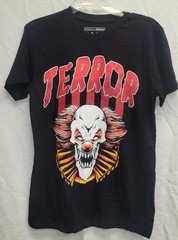 Brooklyn Vertical Unisex Terror T Shirt Black Small