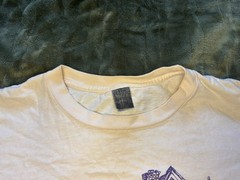 Vintage 90s Minnies Coop Ann Arbor Michigan Shirt Mens XL Cream Single Stitch