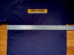 VINTAGE Rollins College T-Shirt Medium Navy Jones & Mitchell Uni Tee