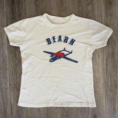 Vintage 60s Bearn Transport Squadron Shirt Mens Xsmall French Military Air Force