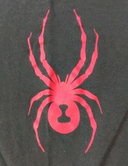 Spyder T-shirt Men’s Size XL Black Long Sleeve Logo Graphic 100% Cotton
