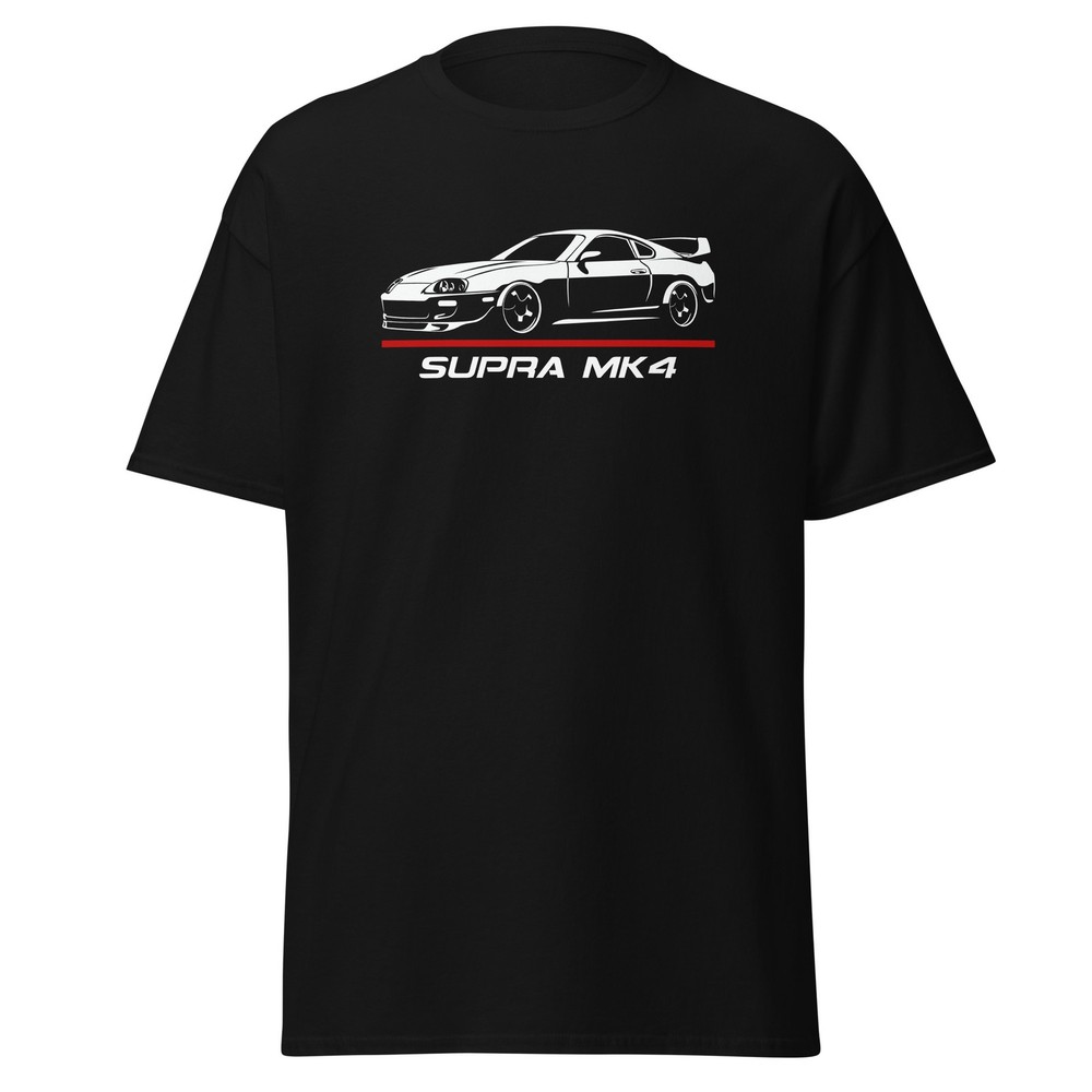 Supra MK4 Twin Turbo 2JZ-GTE JDM Streetwear Icon Graphic Tee T-Shirt Gift