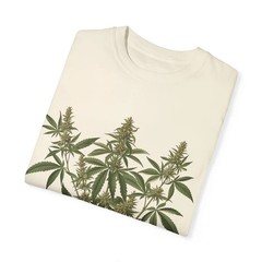 Cannabis Plant Comfort Tee Weed Marijuana Pot Leaf