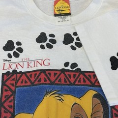 Vintage Simba The Lion King AOP T-shirt Disney 90s Single Stitch