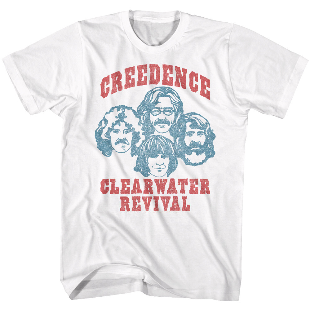 Pre-Sell Creedence Clearwater Revival Music Licensed T-Shirt