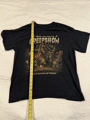 Fright Rags Creepshow T Shirt TV Horror Show Justin Osbourn Design Mens Large