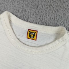 Human Made T Shirt Mens L White Slub Loopwheel Cotton Bears 2023 Futuristic