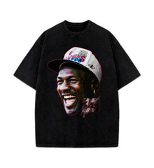 Michael Jordan 1996 Championship Parade Vintage Style Graphic 90’s Bulls T-Shirt