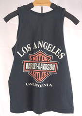 Vintage 1996 Harley-Davidson Ride Hard or Stay Home Los Angeles CA Tank M