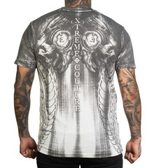 Xtreme Couture By Affliction Men’s T-Shirt Proto Metal White S-6XL
