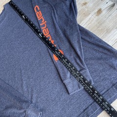 Carhartt K231 Original Fit Long Sleeve Logo Sleeve Shirt XL Regular Gray