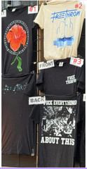 Emo Rock Band T-Shirt Retro Indie Pop Punk Concert Graphic Tee Variety