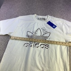 Adidas Originals OG Sketch Trefoil T Shirt Mens Large Graphic Tee White NWT