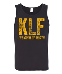 New The KLF It’s Grim Up North British Electronic Graphic Unisex Tank Tops S-2XL