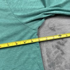 Patagonia Capilene Cool Daily Tee Shirt Mens Med Teal Heather Long Sleeve UPF 50