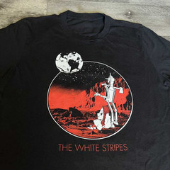 The White Stripes Band Tour Unisex Cotton T-Shirt DI647