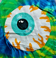 Mishka MNWKA NYC Eyeball Tie-Dye Tank Top – Size Large / L – FREE SHIPPING!!!