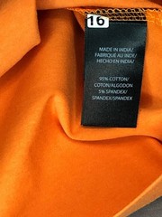 KENNETH COLE Men’s Big & Tall Orange Graphic S/S Crew Neck Tee NWT Size 3X