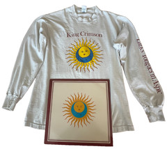 King Crimson Larks’ Tongues In Aspic 1973 LP EGKC 6 VG+ and Rare Concert Tshirt