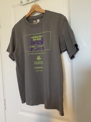 Uniqlo UT Neon Genesis Evangelion 3.0+1.0 T Shirt Medium Gray Anime