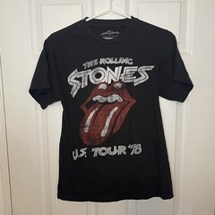 THE Rolling Stones US Tour 78 T Shirt Small