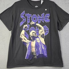 WWE WWF Wrestling Stone Cold Steve Austin Shirt Mens Large GRAY 3:16 Skull NWT B