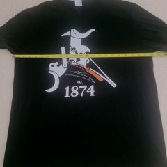Revolver Lockwork C & Rsenal Large Cottn T-Shirt 1874 Gun,Weapon,Trigger
