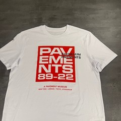 MUBI Pavement Museum T Shirt Mens M White Indie Punk Rock Band Documentary Promo