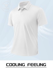 I Mens Polo Shirt Short Sleeve Breathable Casual Sports Summer Shirt Collared