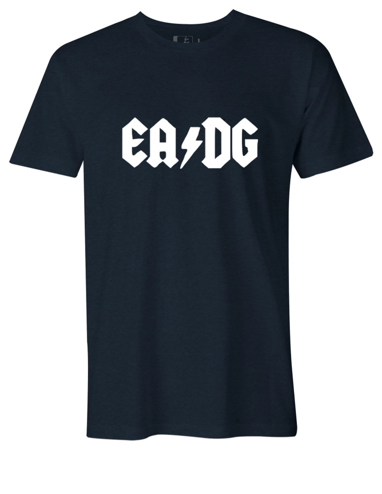 EADG ACDC Bass Guitar Tee – Choose Your Size & Color!