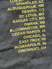 VTG Y2K Guns N Roses Was Here North American Tour Hanes Heavyweight M