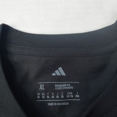 Adidas Men’s Regular-Fit Football Logo Graphic T-Shirt Black Size XL JD8216
