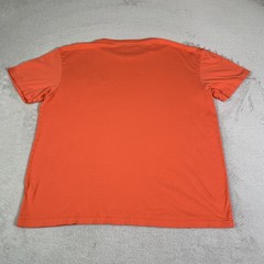 Polo Ralph Lauren Shirt Mens Large Orange Pocket Tee Tagless Cotton Crewneck