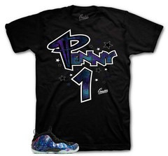 Shirt To Match Foamposite Galaxy Shoes Tee – The one Tee