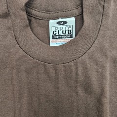Pro Club Heavyweight Crew Neck T-Shirt Medium Brown