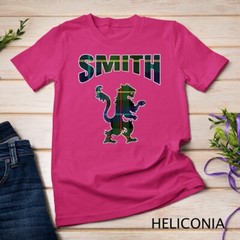 Smith Clan Kilt Tartan T-Shirt Lion Namesake Scottish gift Unisex T-shirt