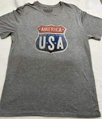 GALT America “USA” Men’s Soft Feel TSHIRT Size Large, Preowned
