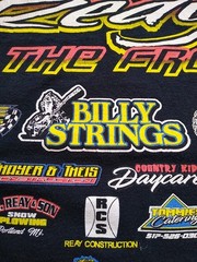 Billy Strings Tour T-shirt Dirt Track Race Car Men’s Large Jeff Reay Michigan