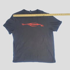 Chevrolet Corvette C8 Z06 Silhouette T Shirt Mens Large Black District