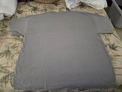 GORGEOUS LIGHT GREY BATMAN 66 TV SHOW EMBLEM SHIRT RARE size 2XL Hanes Beefy-T