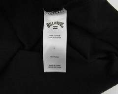 Billabong Geometric Graphic Soft Cotton Black Short Sleeve Mens L T-Shirt NWT.