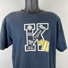 KREW Blue Skateboarding Short Sleeve T-Shirt Men’s XL