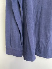 Croft & Barrow Easy Care Mens XL Navy Pocket Long Sleeve T-Shirt Cotton Blend