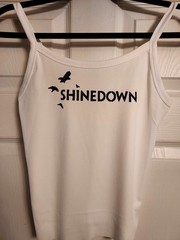ShineDown Cropped tank top Shinedown Crop Top Shinedown Tank Top Shirt Xxs-2xl