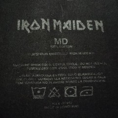 Iron Maiden Number Of The Beast Men’s Medium T Shirt Black British Heavy Metal
