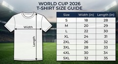 Fifa World Cup 2026 TShirt Soccer Graphic Tee USA Football FREESHIPS