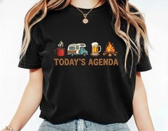 Camping Lifestyle Funny Quote Comfort Tee Shirt Gift Idea Men Women Unisex