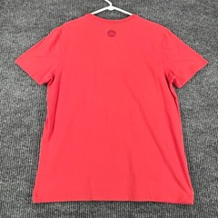 Life is Good Shirt Mens Medium Red Short Sleeve Vero Beach Classic Fit Casual