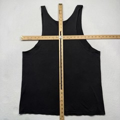 Vintage 1990 Art Deco Weekend Colorful Art Tee Black Tank Top Size Large L 90s
