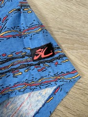 Vtg 80’s 90’s Hobie All Over Print T-Shirt Surf Skate Oversize Single Stitch